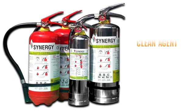 Stored Pressure Clean Agent Type Fire Extinguishers